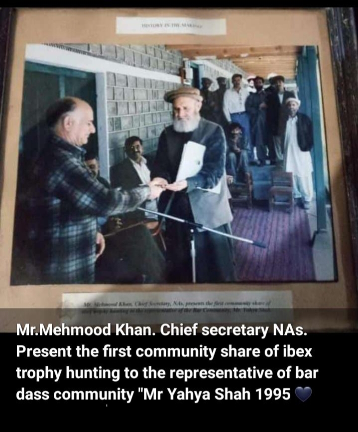 Tale About Ibex Trophy Hunting in Hunza Pakistan 6 famous Syed Yahya Shah – A local scholar & political figure