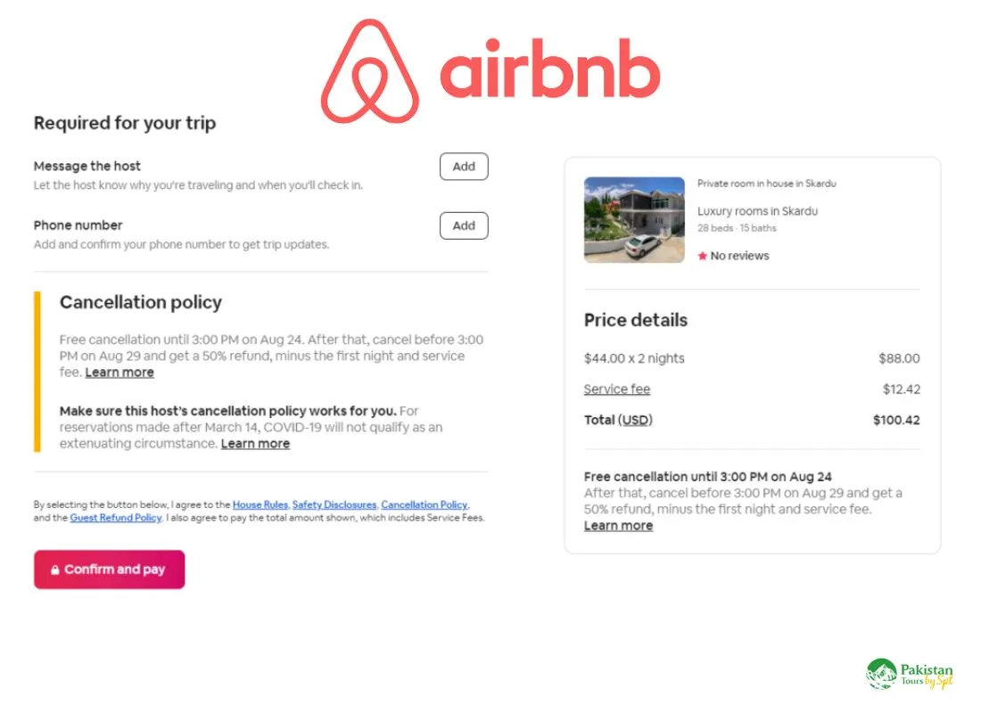 Complete Guide of Airbnb in Pakistan – How To Register, Book & Earn 2 Complete Guide of Airbnb in Pakistan – How To Register, Book & Earn