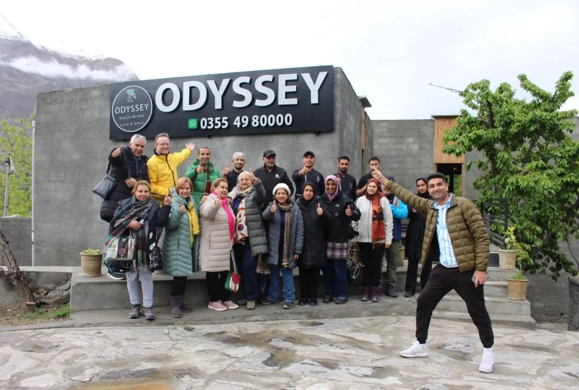 Odyssey Cafe & Grill: The Future of Hunza Dining 14 Exciting News! Odyssey Cafe & Grill Is Now Open In Hunza- Come Visit With Us Soon! Paistan Tour and Travel