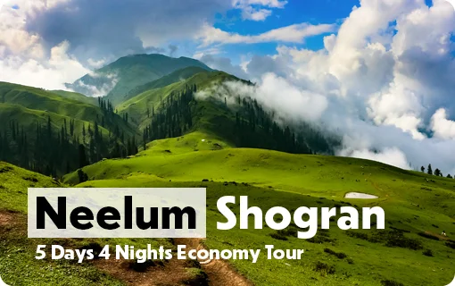 Azad Kashmir Tour Packages 2025 4 Neelum-Shogran-5-Days-Economy-Tour