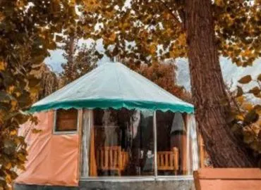 Hotels in Hunza 5 roomy-yurts